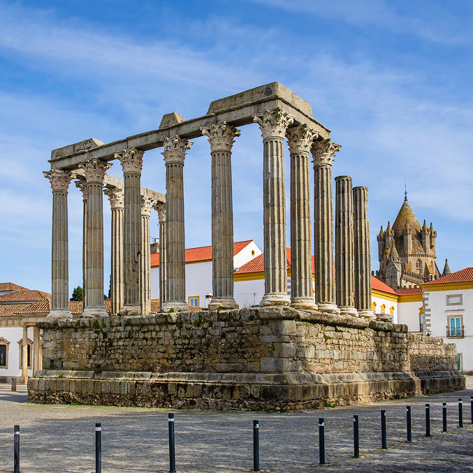 Évora, Cartuxa e Cristo Rei